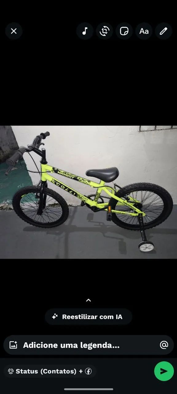 BICICLETA INFANTIL ARO 20 