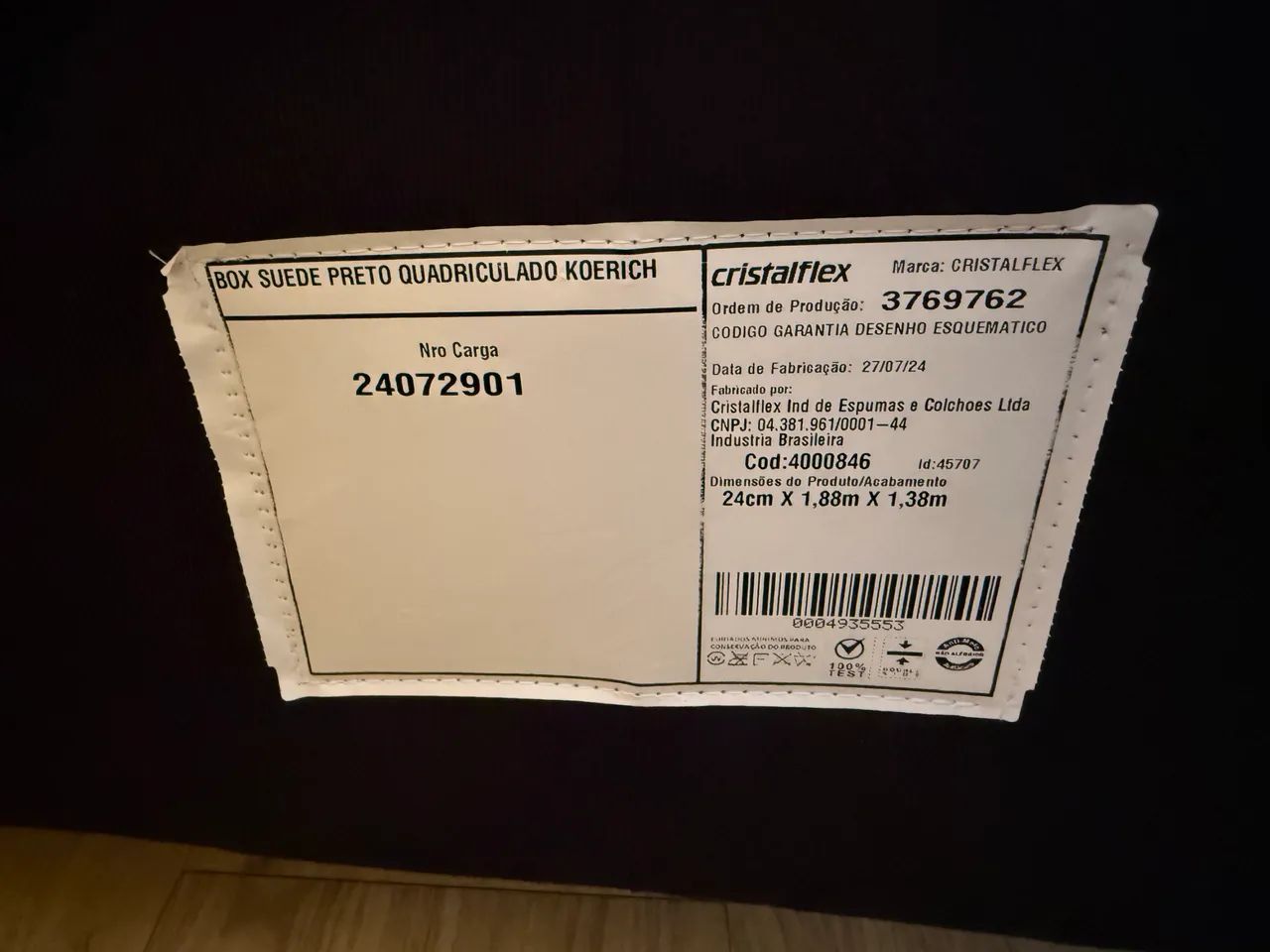 Cama box NOVA 