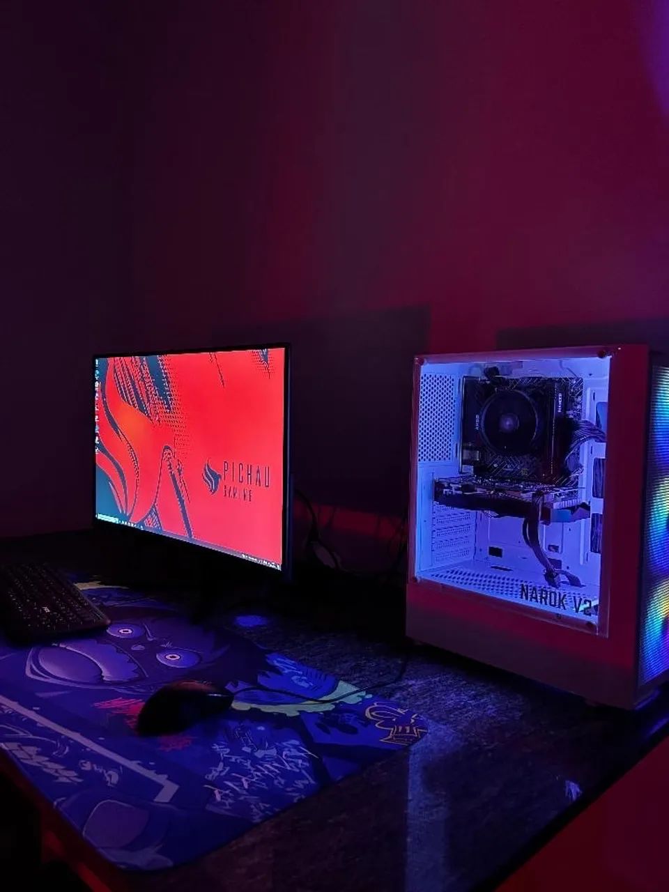 Monitor 240hz 27 pl mancer curvo