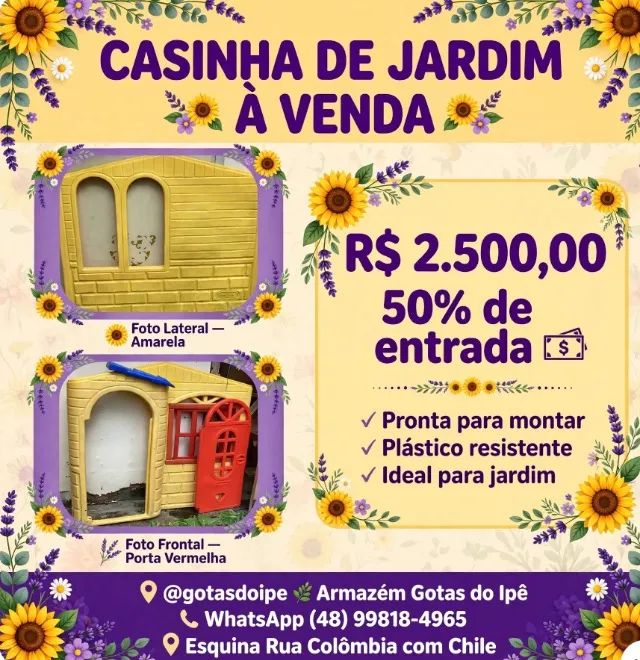 Casa Infantil para Jardim 