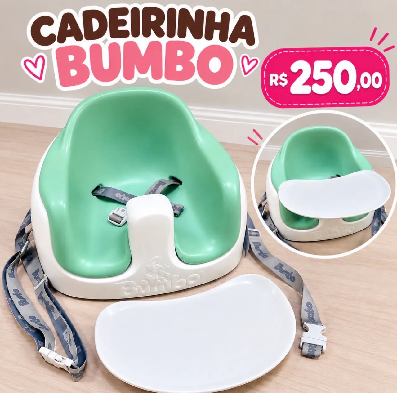 Cadeirinha bumbo - Foto 2