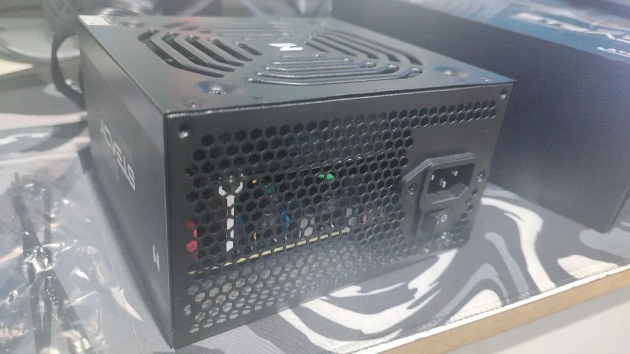 Fonte 650w 80 plus bronze Mach 1 Steady nova, selo teclab - Foto 3