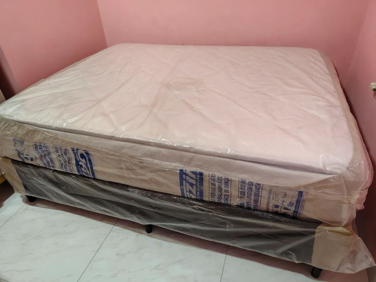 Cama Colchão e Base - Foto 2