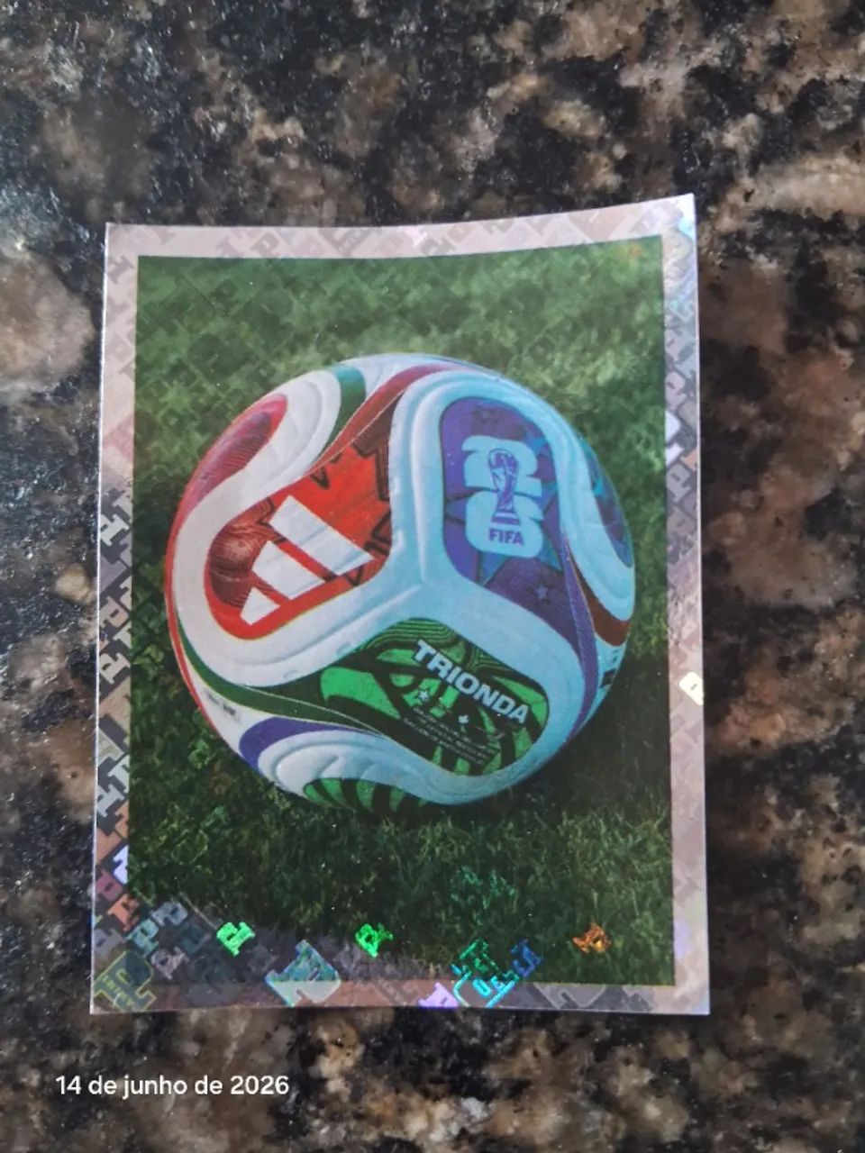 Figurinha da copa - Foto 2