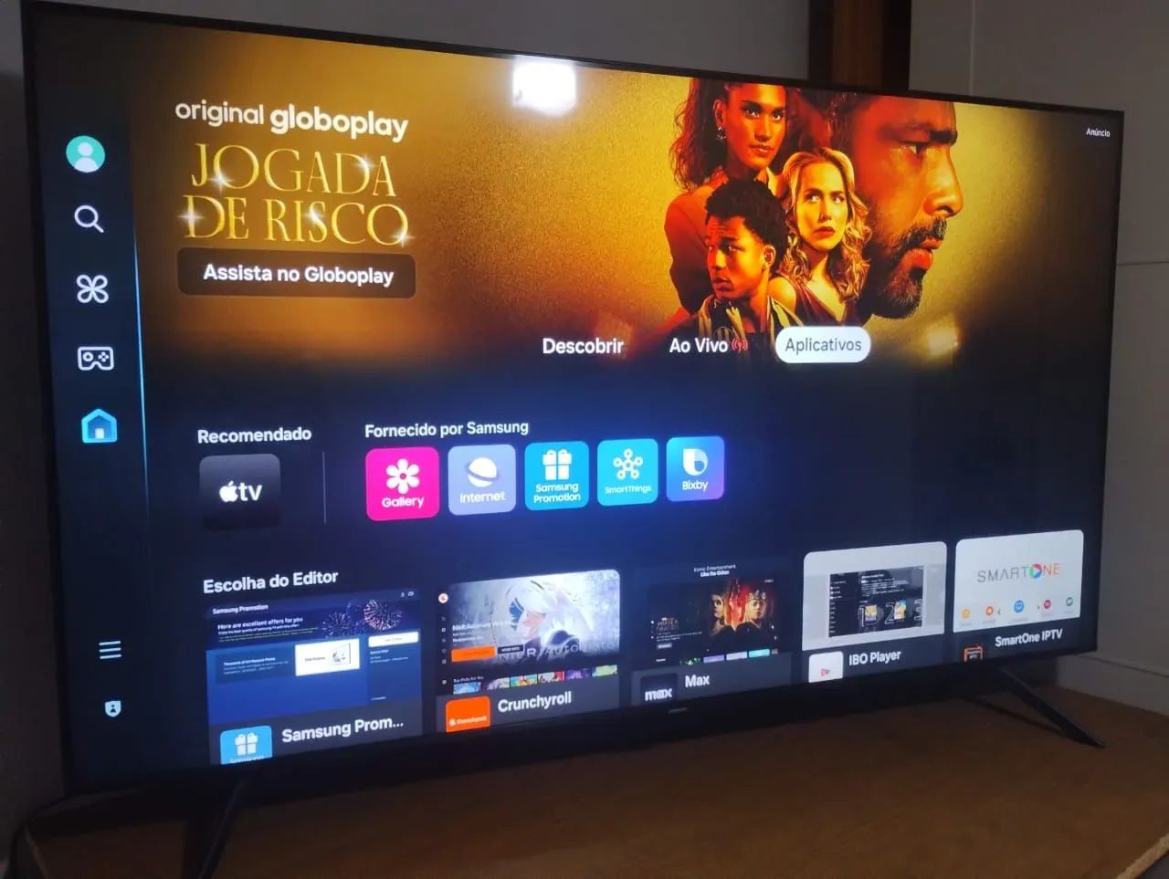 Vendo TV Samsung 65 polegadas 4k 3000 - Foto 3