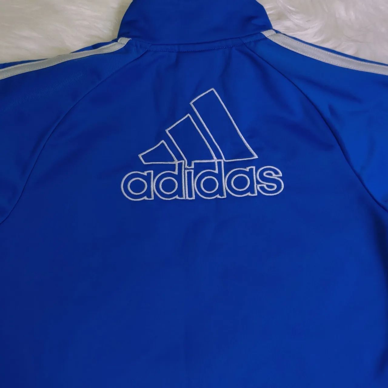 Blusa Adidas original Infantil Tamanho 7 - Foto 2