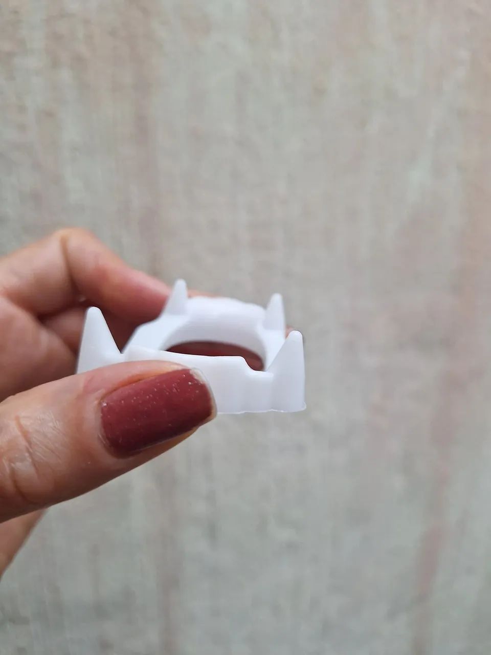 Dente de plástico  de vampiro 
