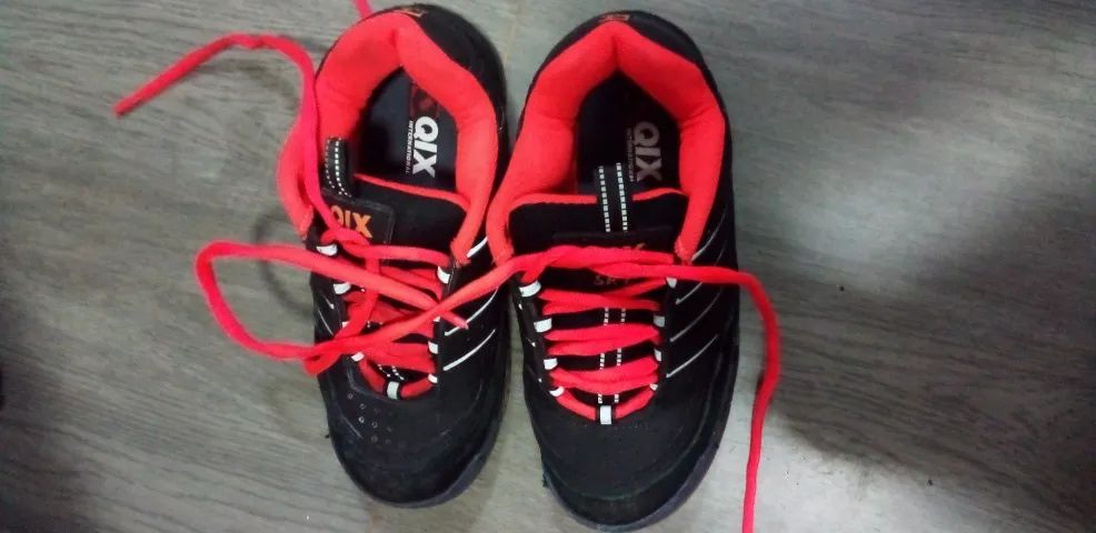 tenis marca qix 100 reais seminovo  - Foto 3