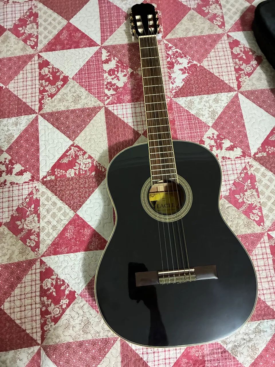 Violão Eagle dh69 preto  - Foto 4