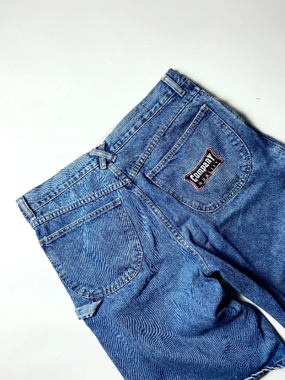 Bermuda jeans carpinteiro vintage G - Foto 2