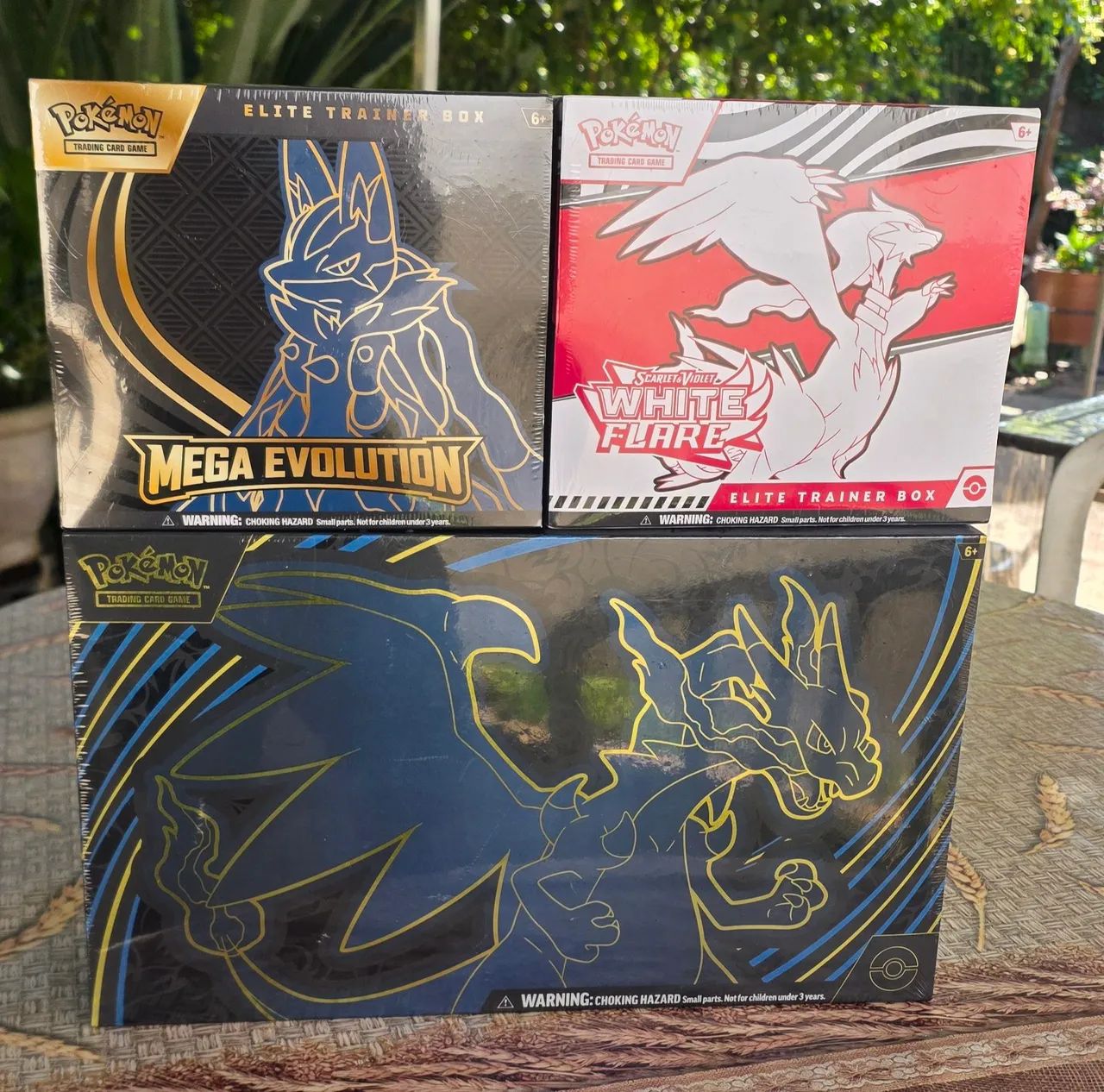 Pokemon Mega charizard X ex utra-premium collection/etb Mega evolution /etb whithe flare - Foto 2