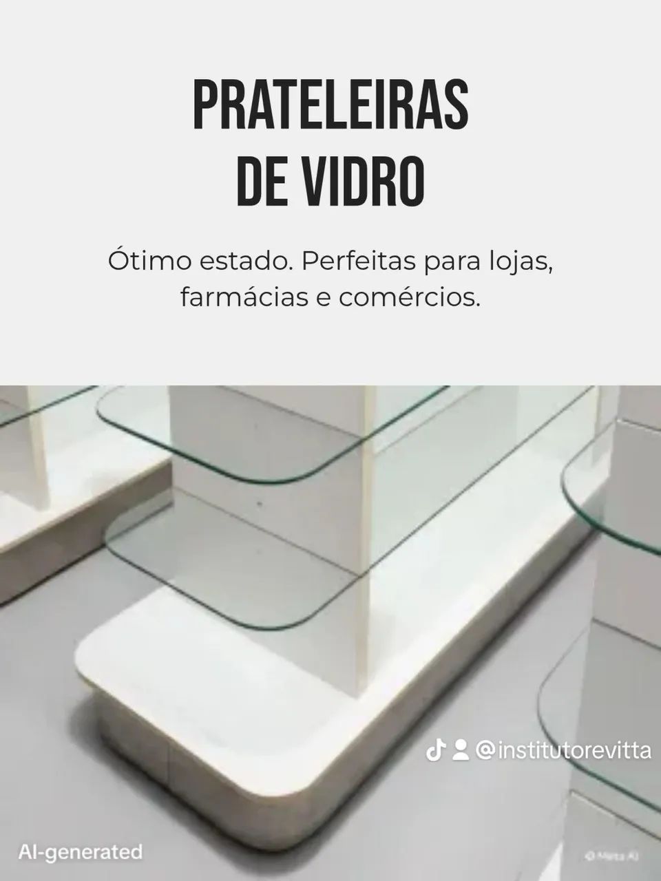 Gôndolas em perfeito estado R$ 1500 cada 