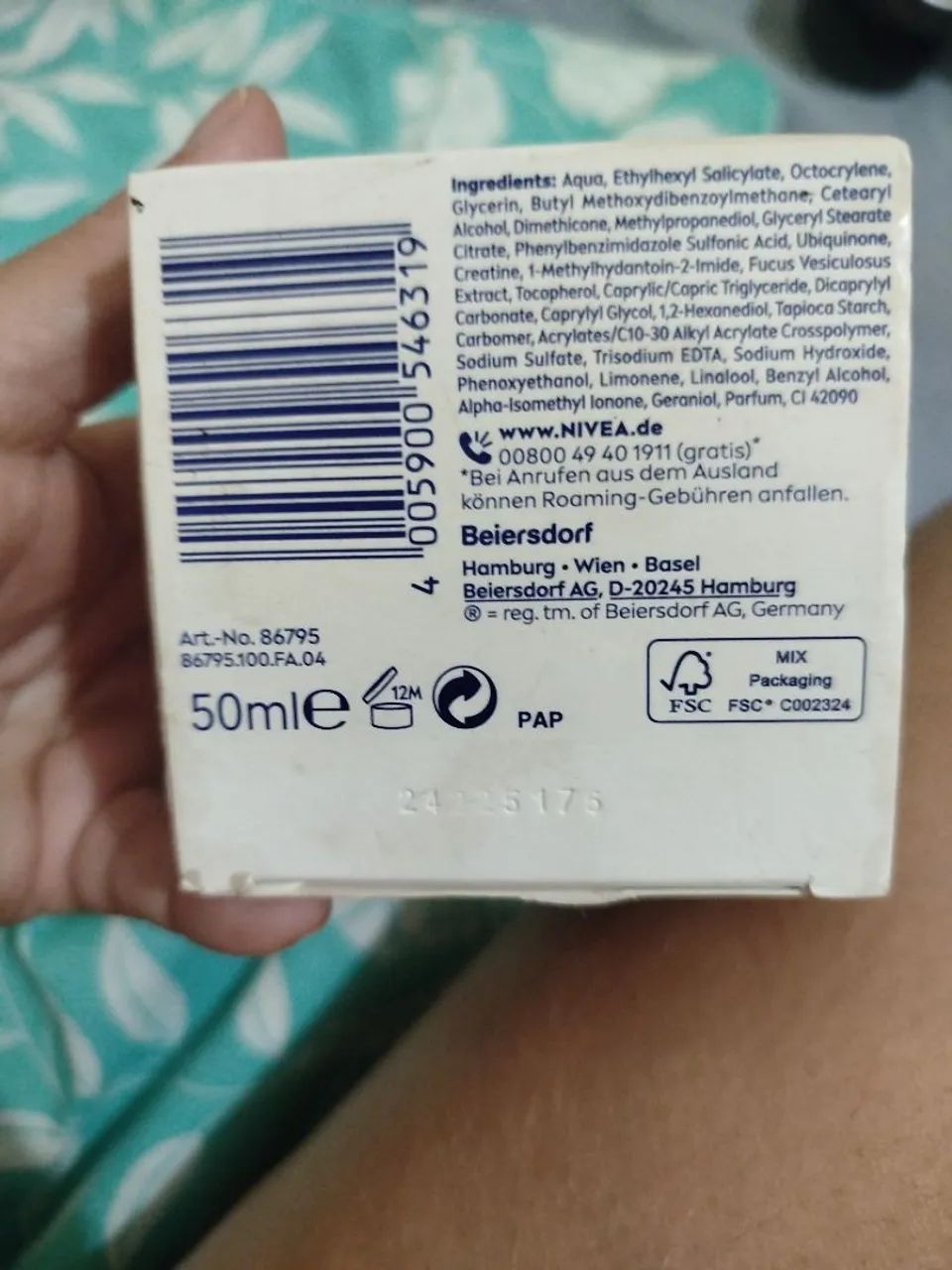 Q10 ANTI-FALTEN NIVEA LSF15 EXTRA LECHTE 50ML - Foto 2