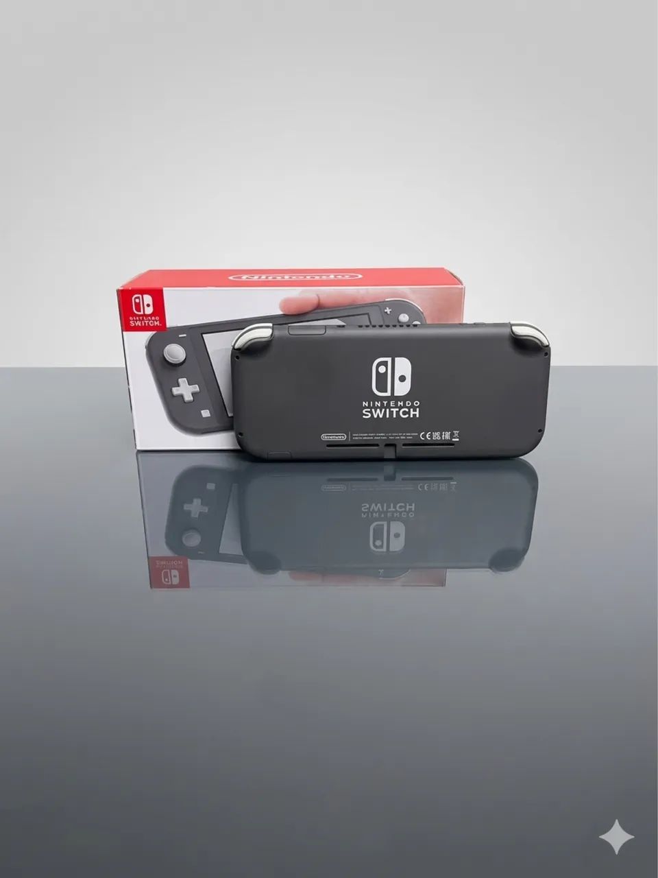 Nintendo Switch Lite Cinza Desbloqueado + 512GB + Caixa Original +