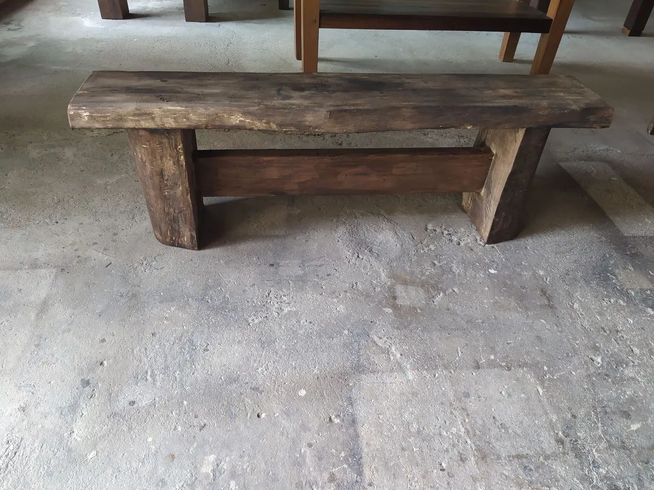 Bancos rusticos