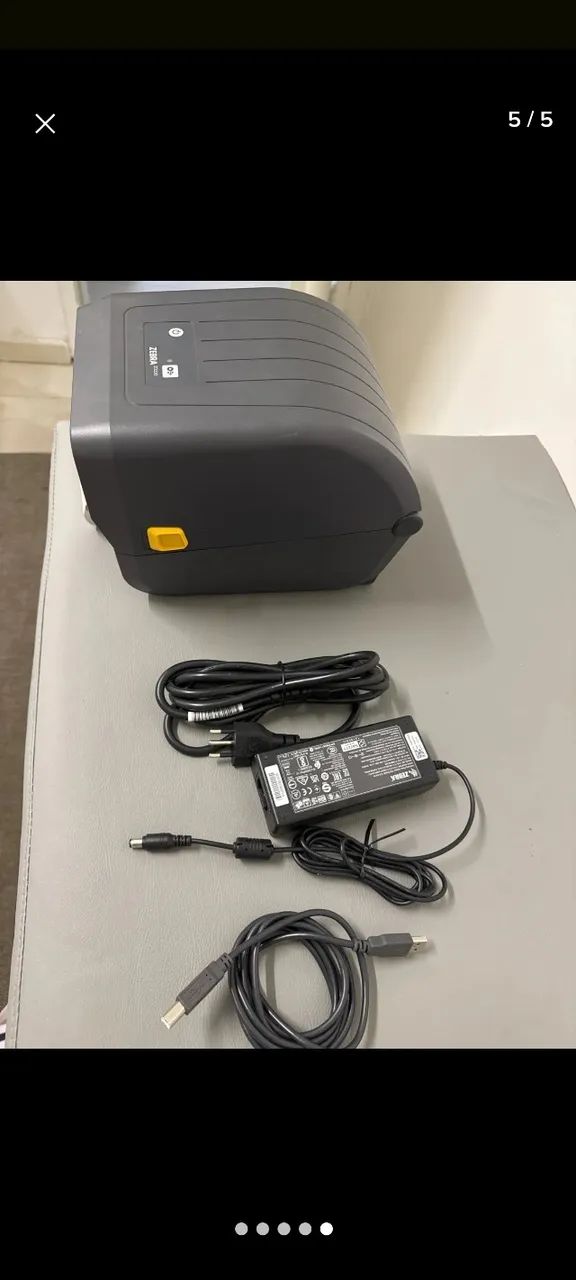 IMPRESSORA ZEBRA ZD220, Usada - Foto 3