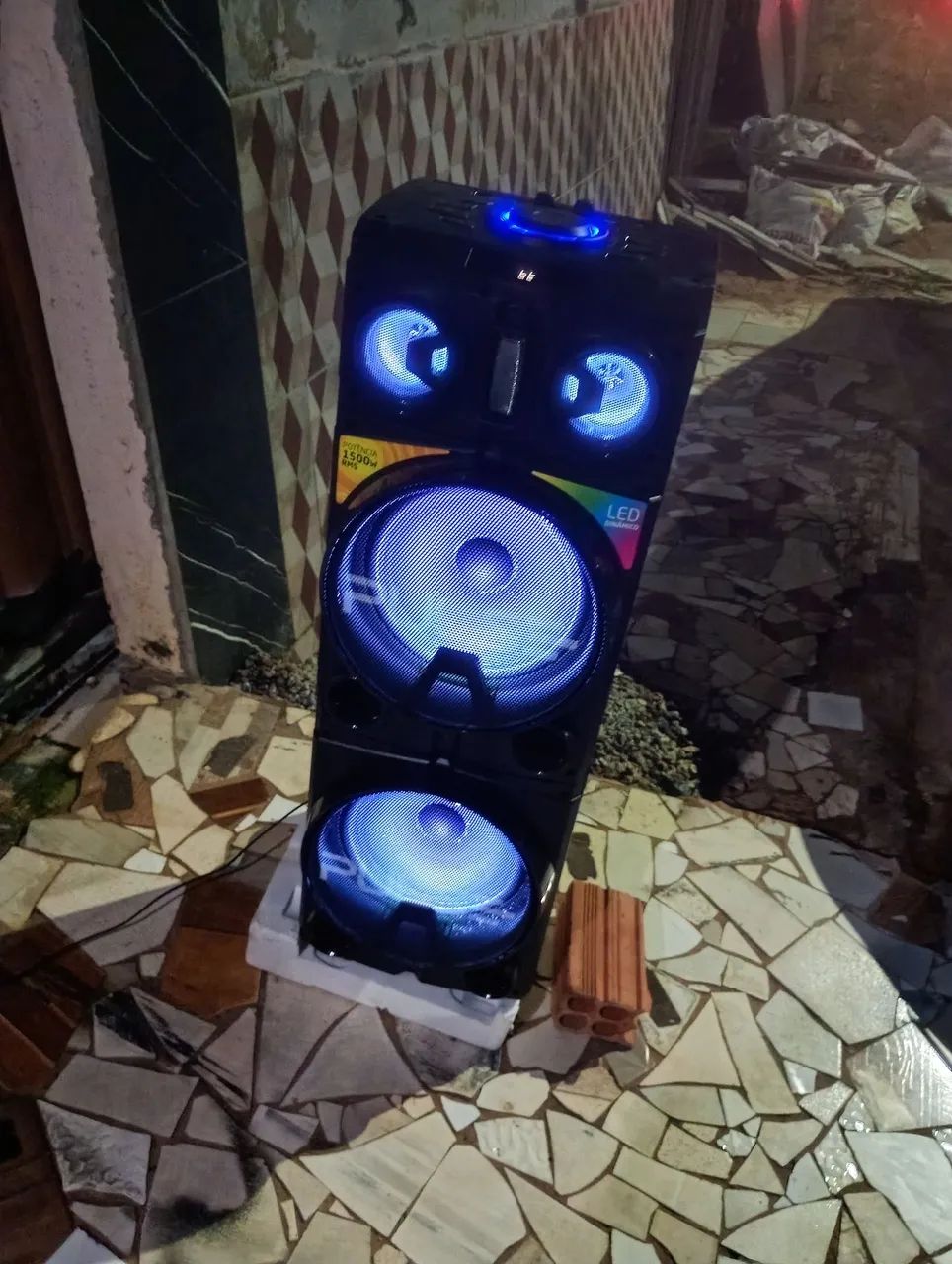 Caixa de som pulse 1500w