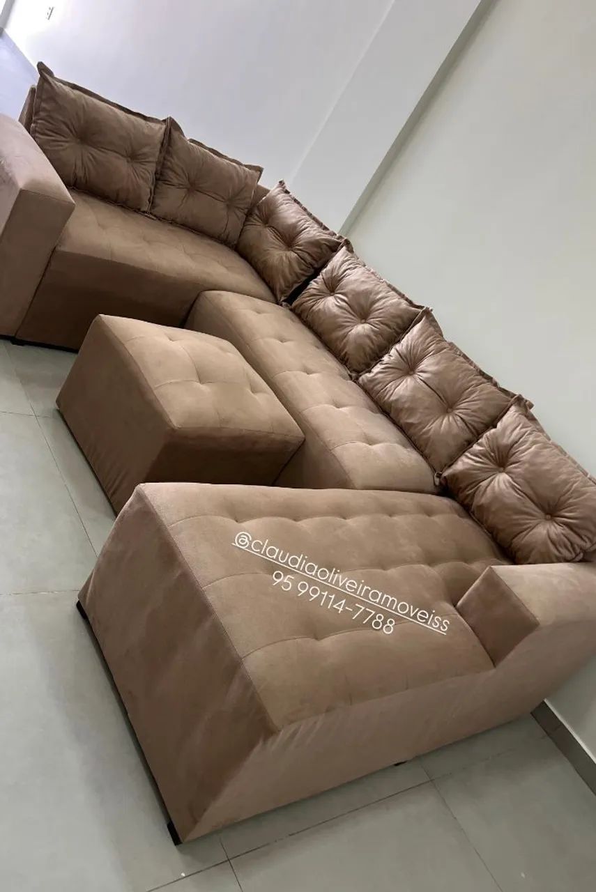 Sofá Três Peças NOVO!!