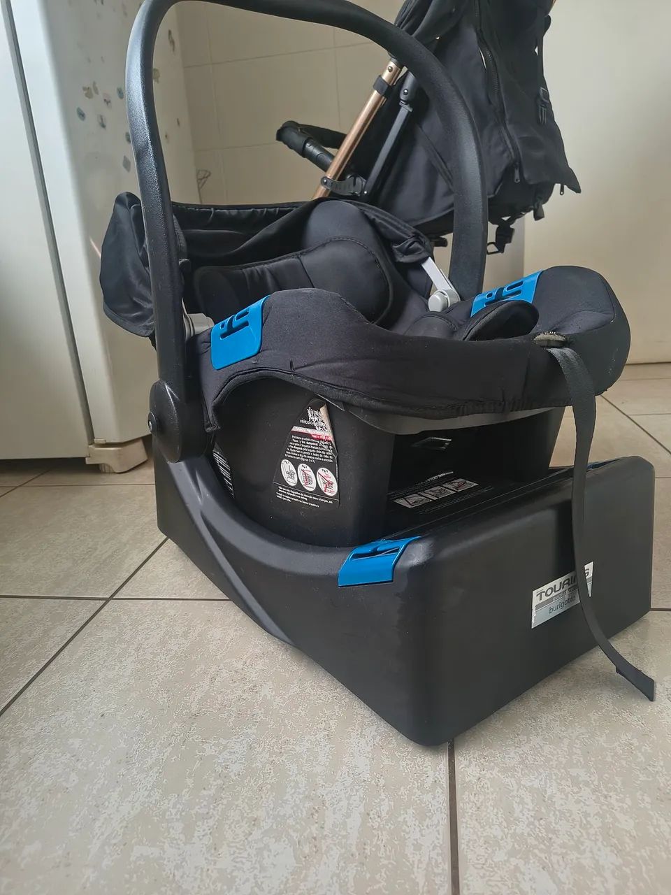 Carrinho de bebê - Kit Travel System Burigotto Zap - Foto 4