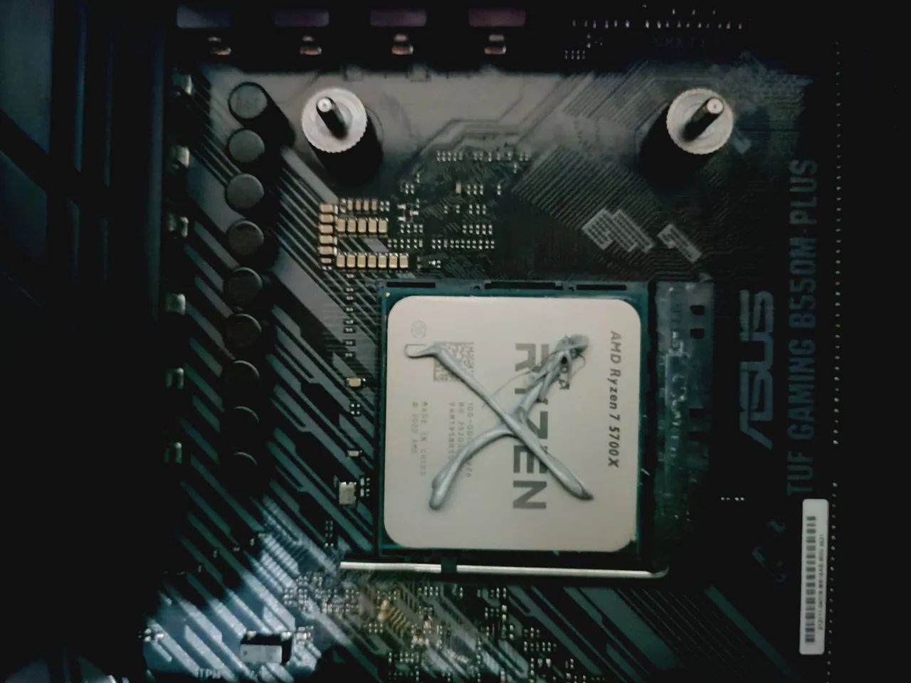 B550m Asus Tuf+75700x(usado) - Foto 2