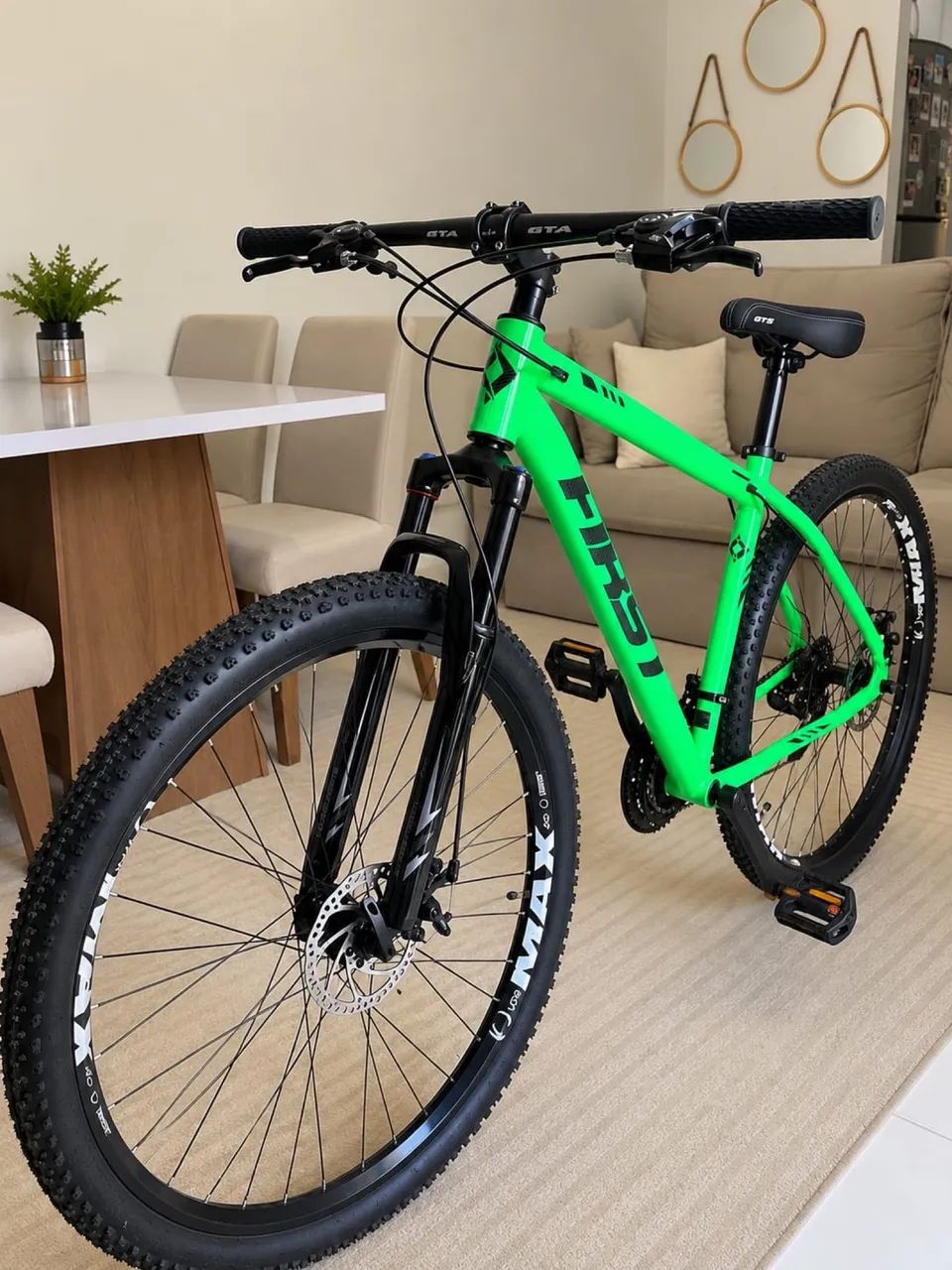 Bicicleta MTB First Aro 29 (nova) | Sem uso | Freio a Disco + suspensão - Foto 4