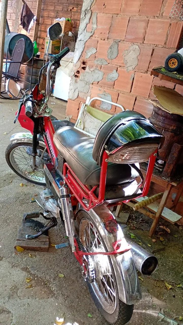 Mobilete Monark com motor adaptado  - Foto 3