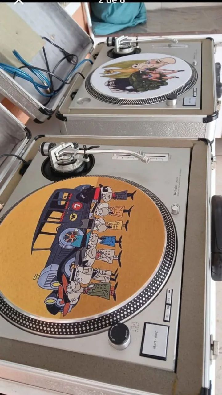 Par de MK2 MAIS Mixer agulhas time code