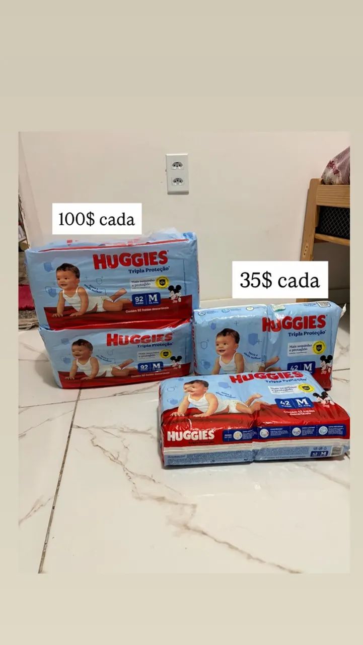 Fraldas de bebê 