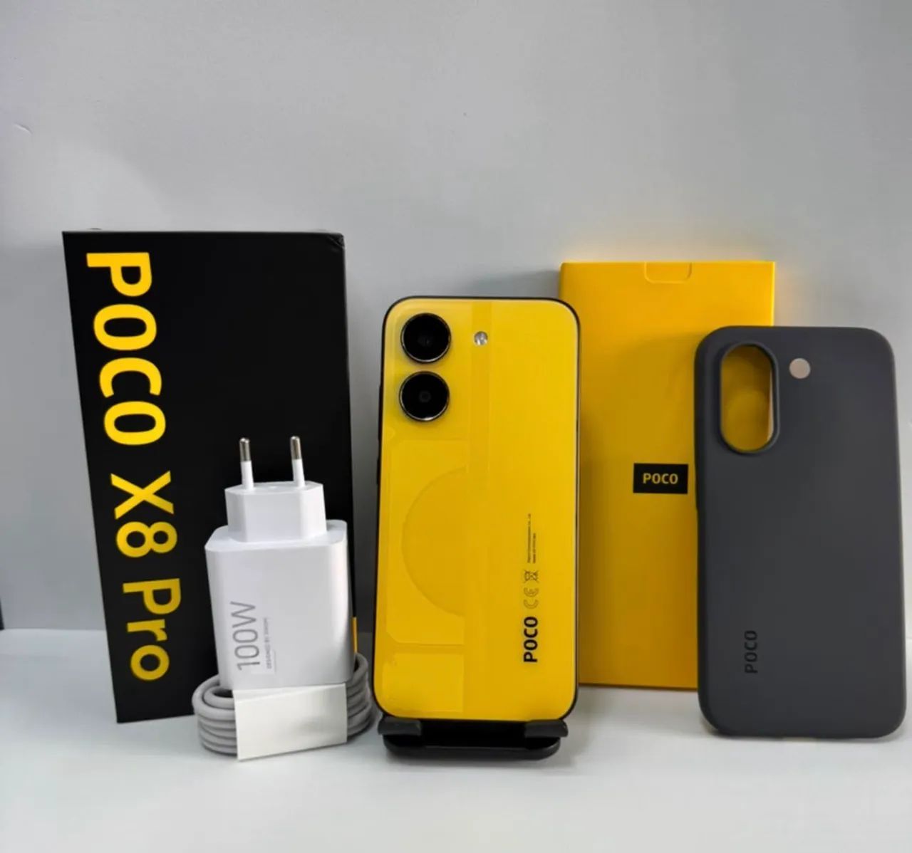 Poco x8 Pro 5G AMARELO 8GB RAM + 256GB ROM NOVO NA CAIXA COR NOVA