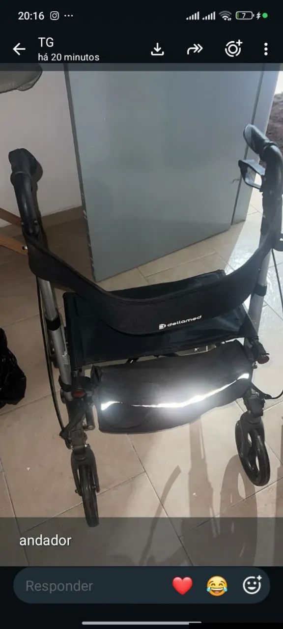 Andador/cadeira de rodas - Foto 3