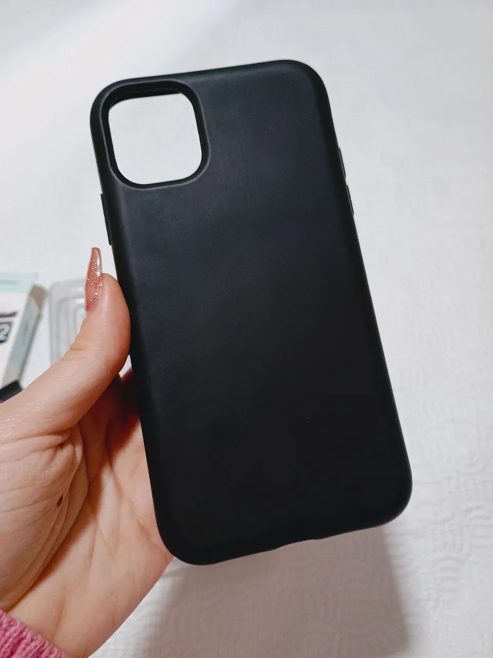 Capa Soft Touch para iPhone 11 Customic Preto - Foto 5