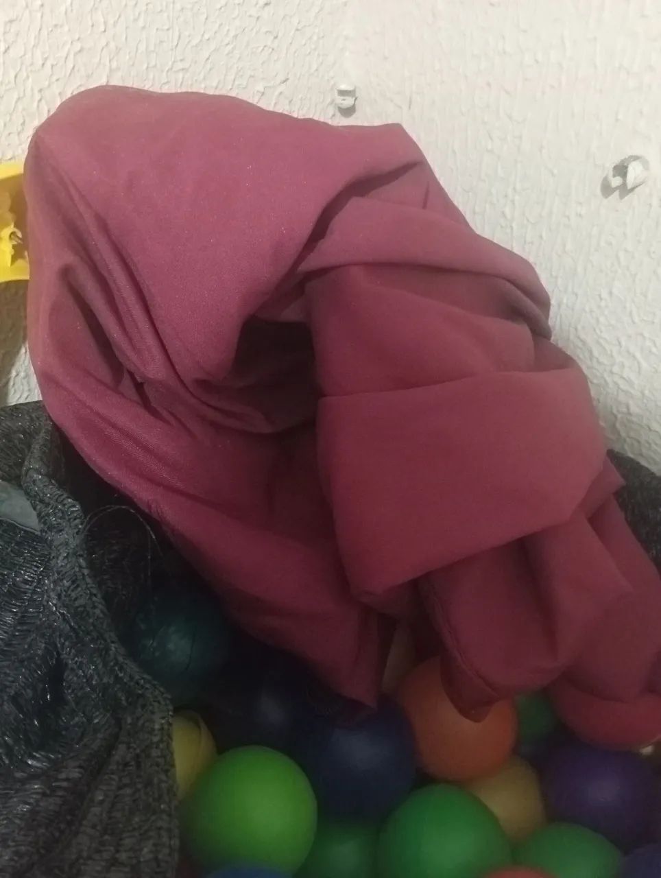 Saco protetor de bolinhas com ziper