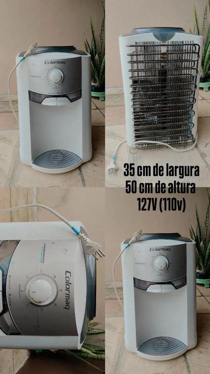 Bebedouro Purificador Colormaq (127V) 110v - Funcionando e gelando!