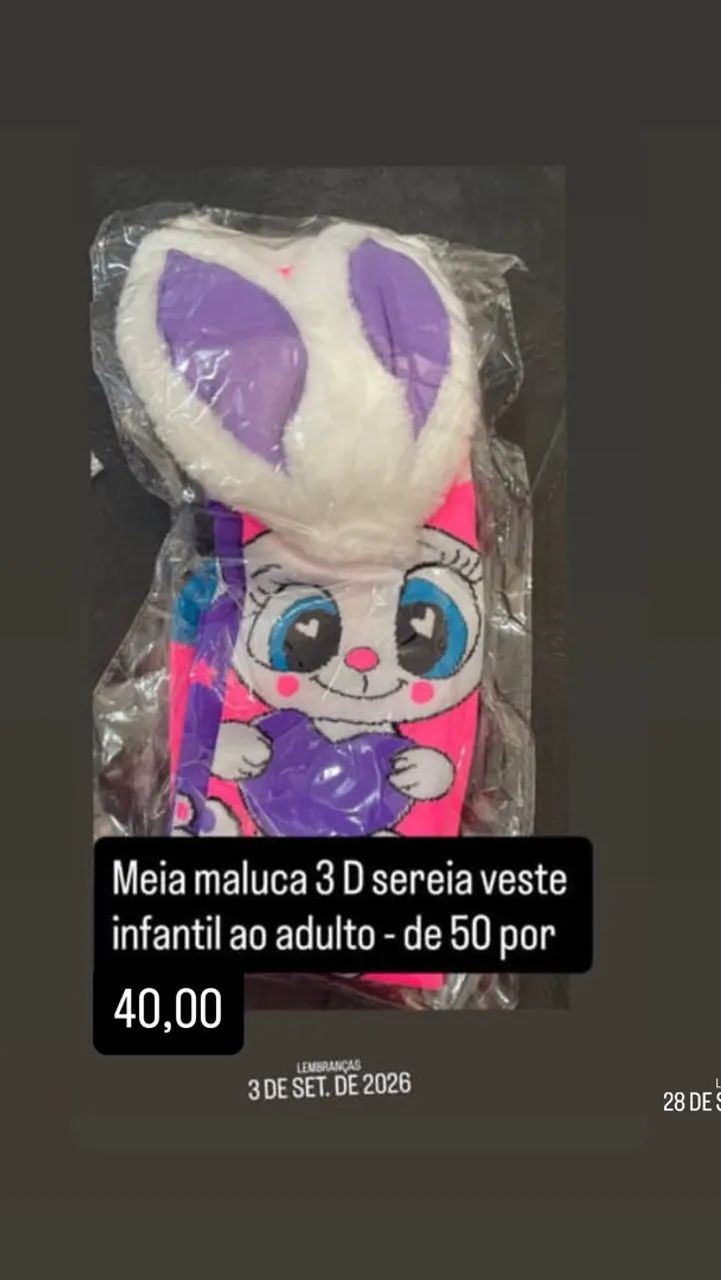 Meia maluca  - Foto 4