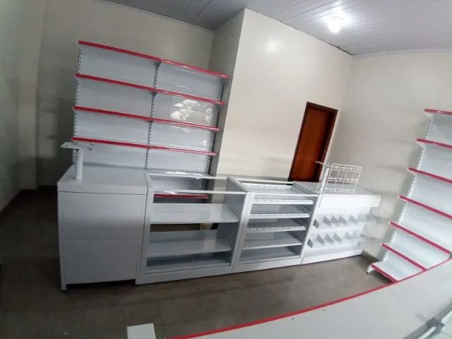 gôndola para farmacia com balção - Foto 2