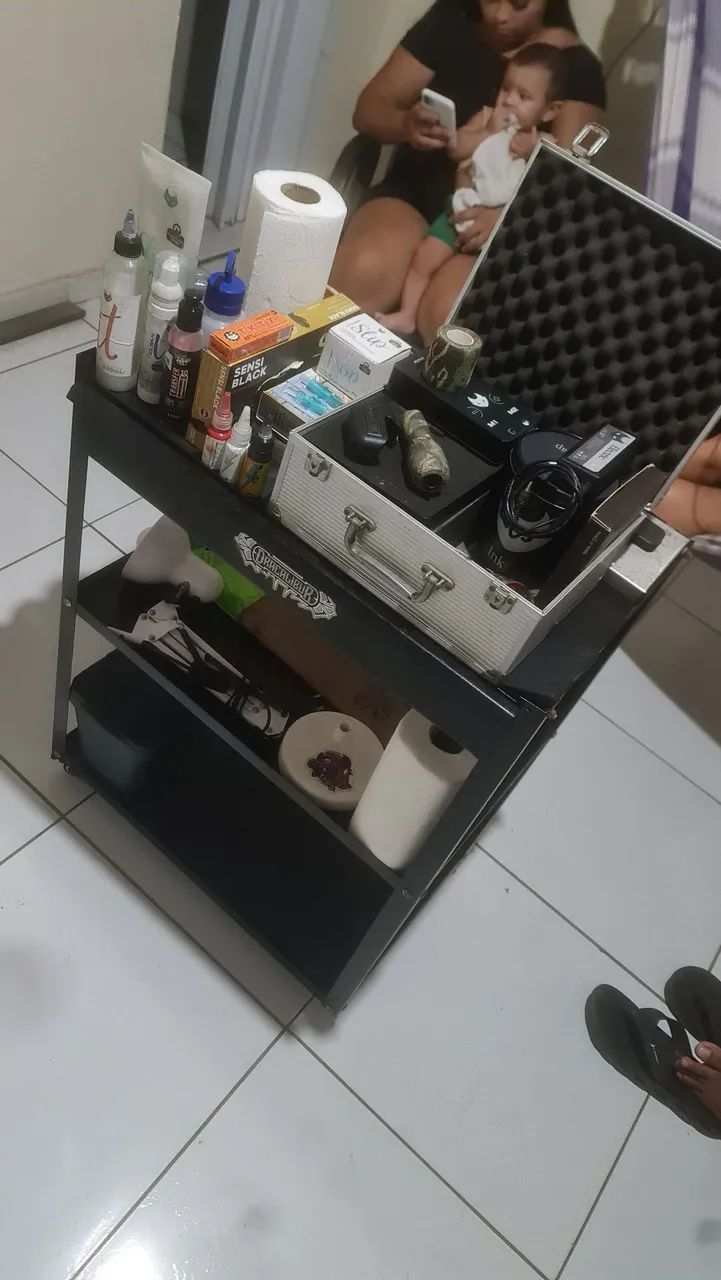 Materiais de tatuagem 