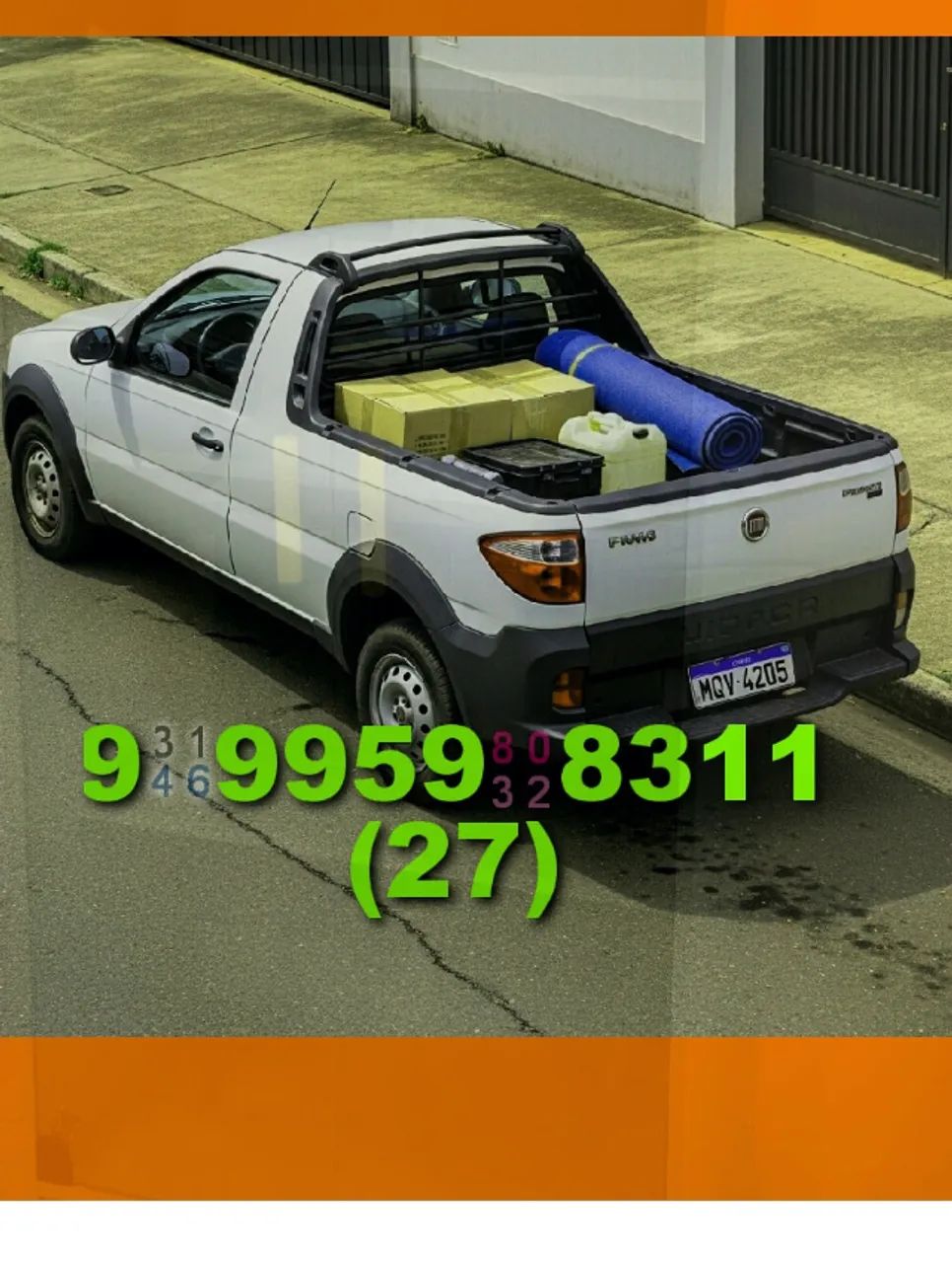 Frete com qualidade e segurança para sua mudança! Peça já seu orçamento!