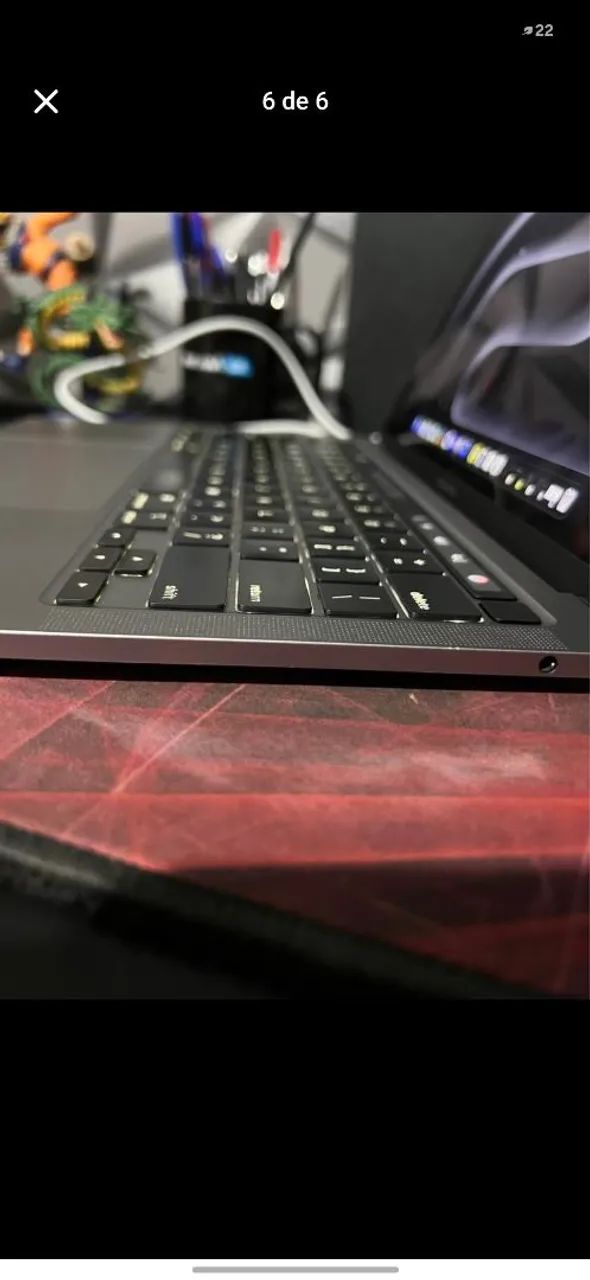 MacBook M1 Pro com Touchbar (troco por iphone 15 pro max e pro) - Foto 4