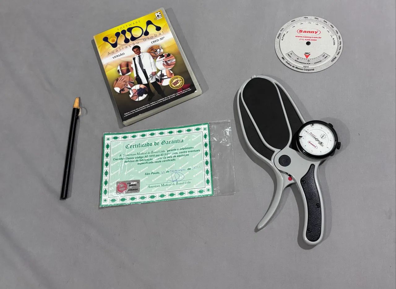 [LEIA A DESCRIÇÃO] Adipômetro Científico Sanny AD1010-1 - ACEITO OFERTAS! - Foto 2
