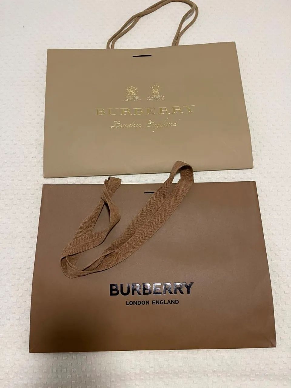 Conjunto sacolas BURBERRY 
