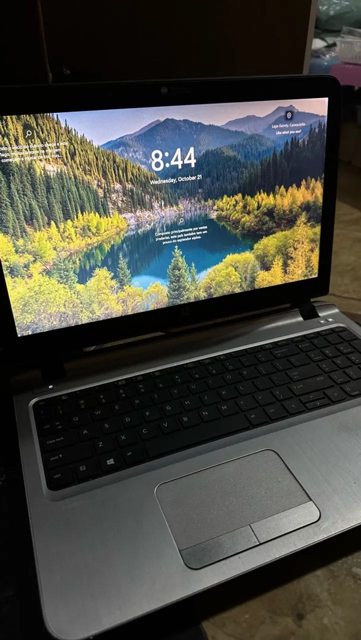 Notebook HP probook core i7 8g de RAM