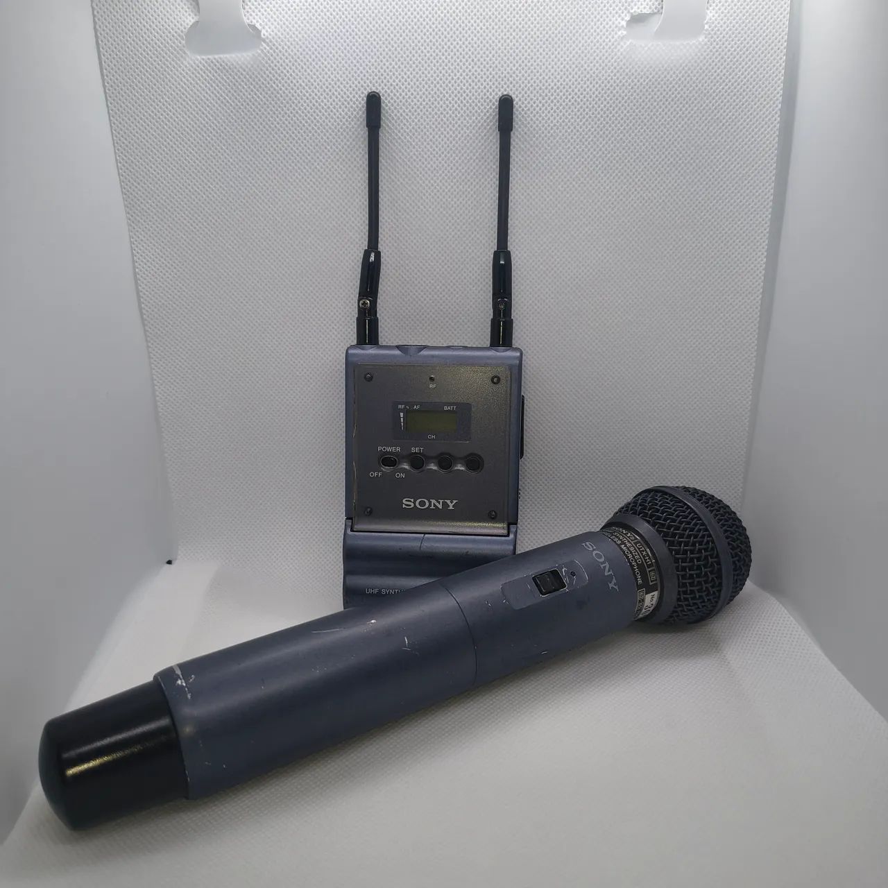 Microfone De Mão Sem Fio Sony UTX-H1 + Receptor portátil Sony URX-P1