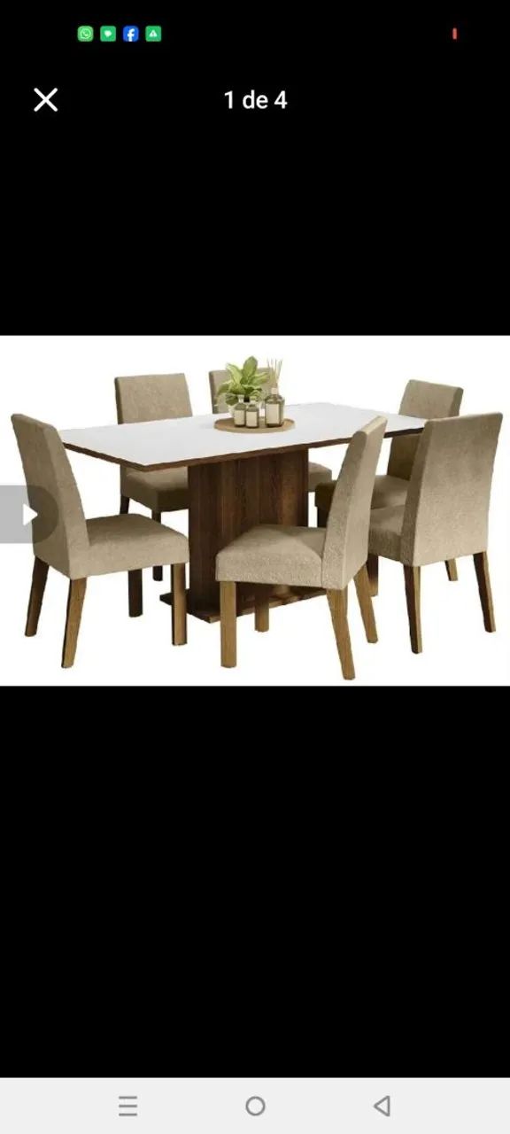 Dining Table with 6 Chairs65115992811523120