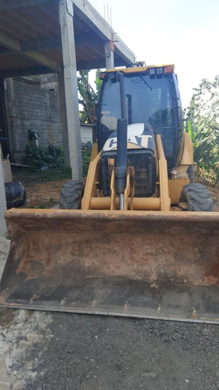 Retroescavadeira caterpillar 420 e - Foto 2