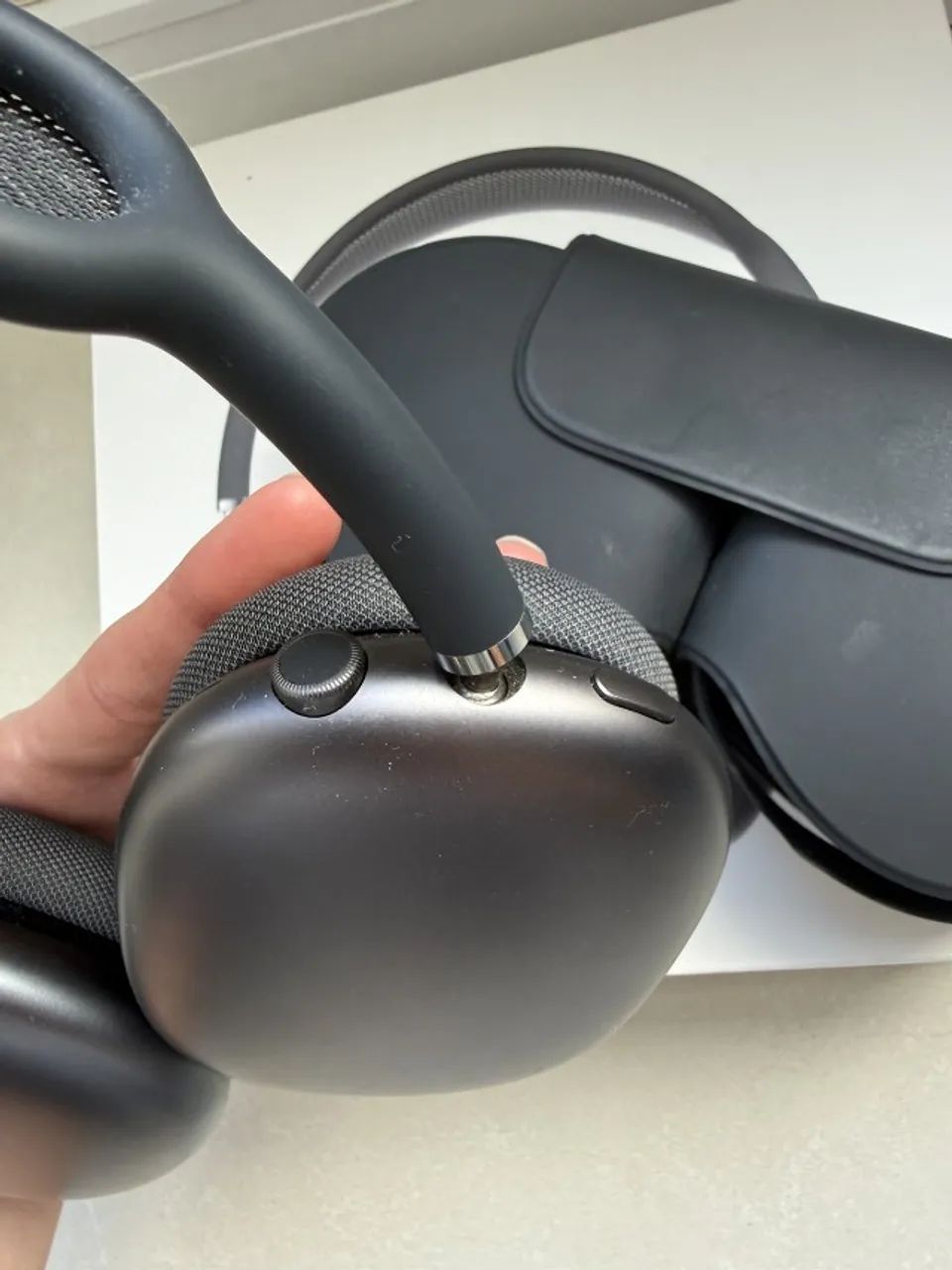 Apple AirPods Max Cinza-espacial Original Lightning com Caixa e