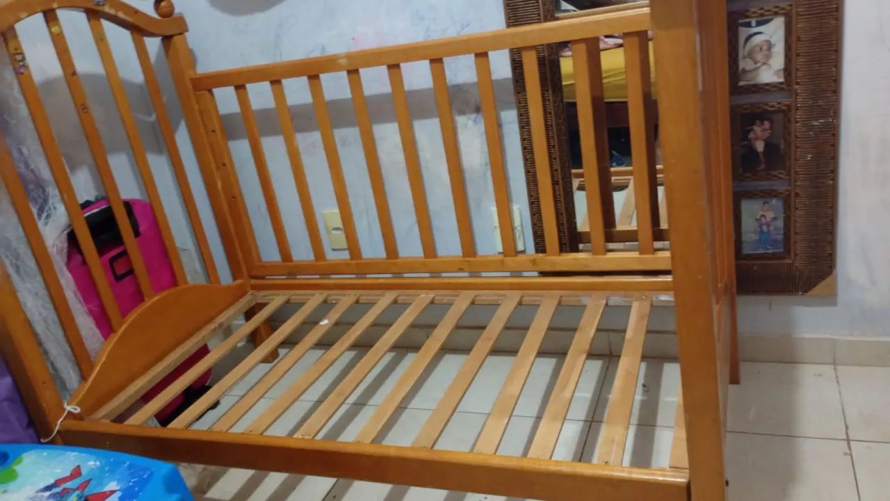 berço de madeira  - Foto 2