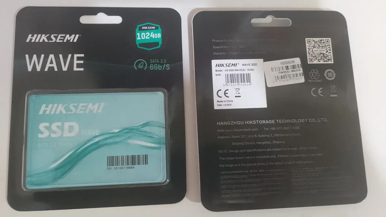 SSD WAVE HIKSEMI SATA 3.0 1024GB - Foto 2