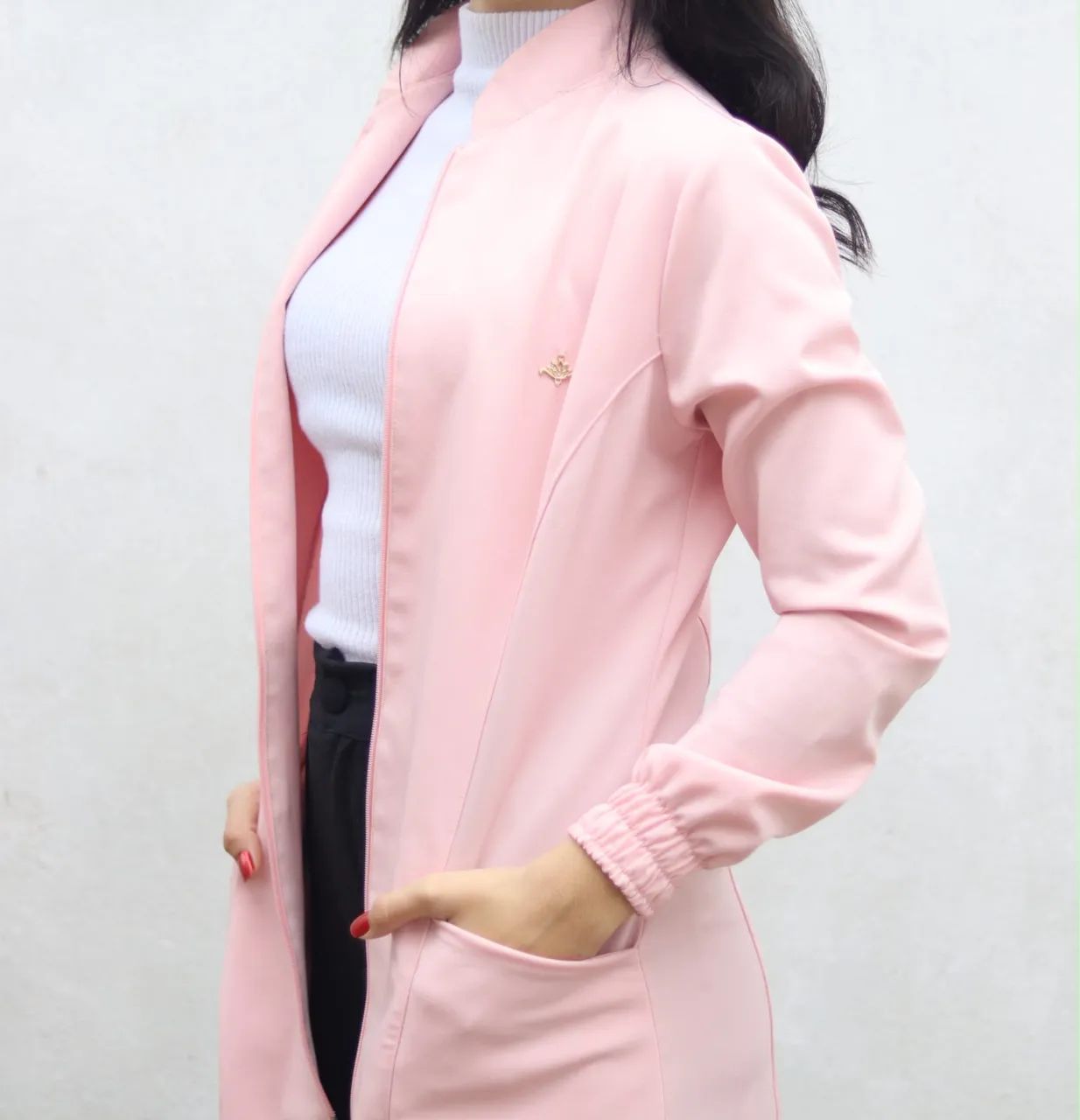 Jaleco Rosa P