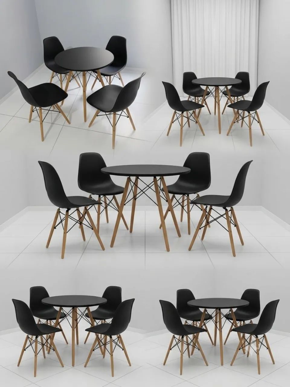 Mesa com 4 cadeiras - Foto 4