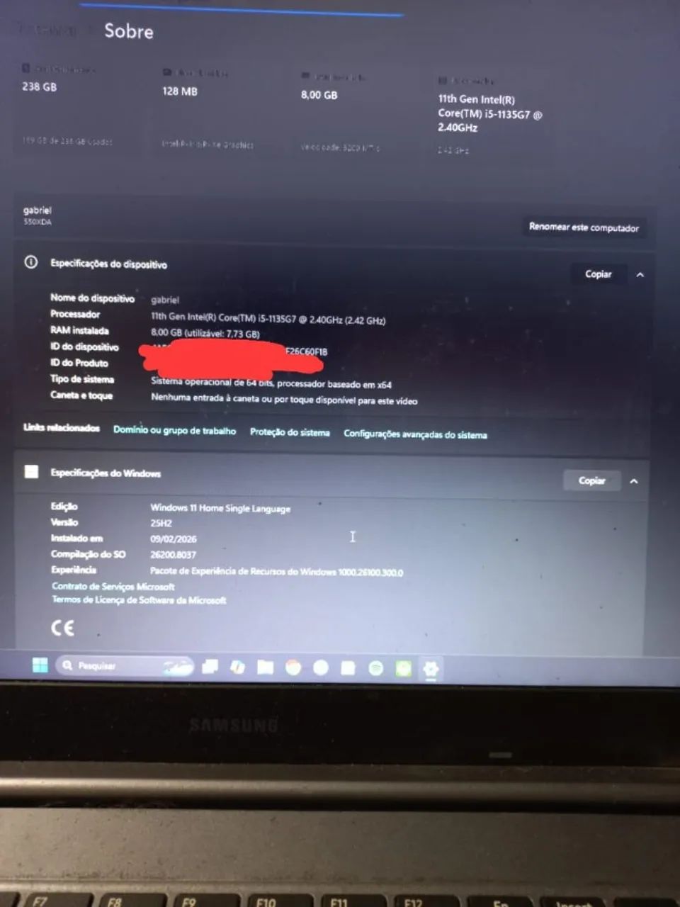 samsung notebook 550xda - Foto 2